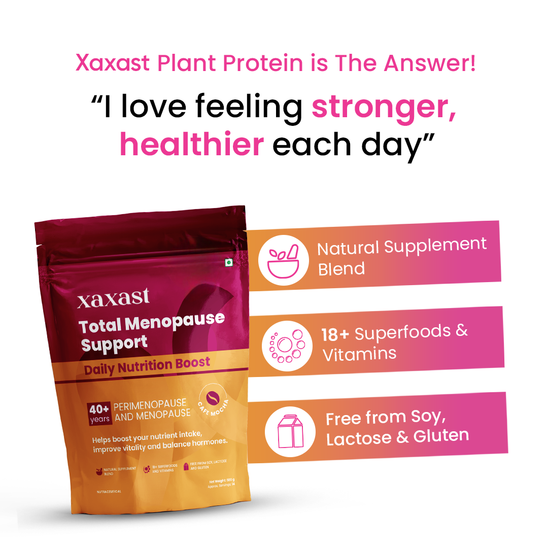 The Total Strength Support Plant Protein for Menopause